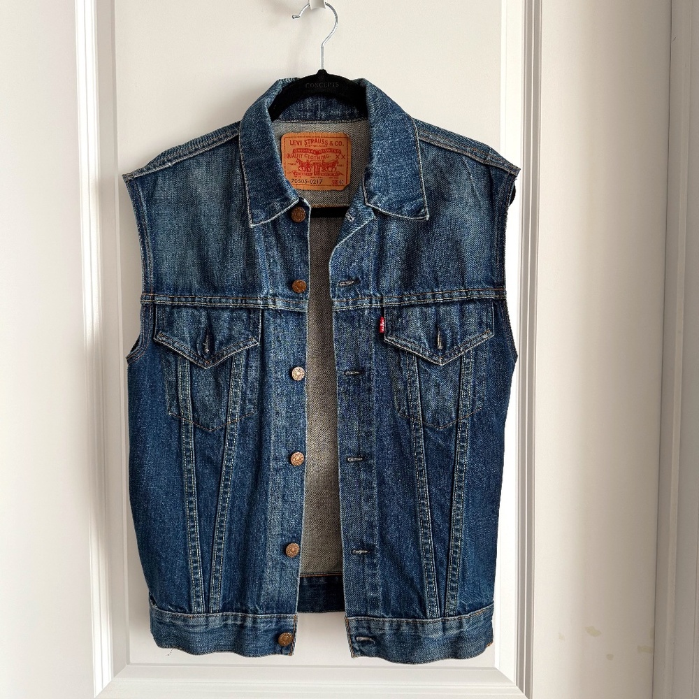 Vintage Levi’s Denim Vest